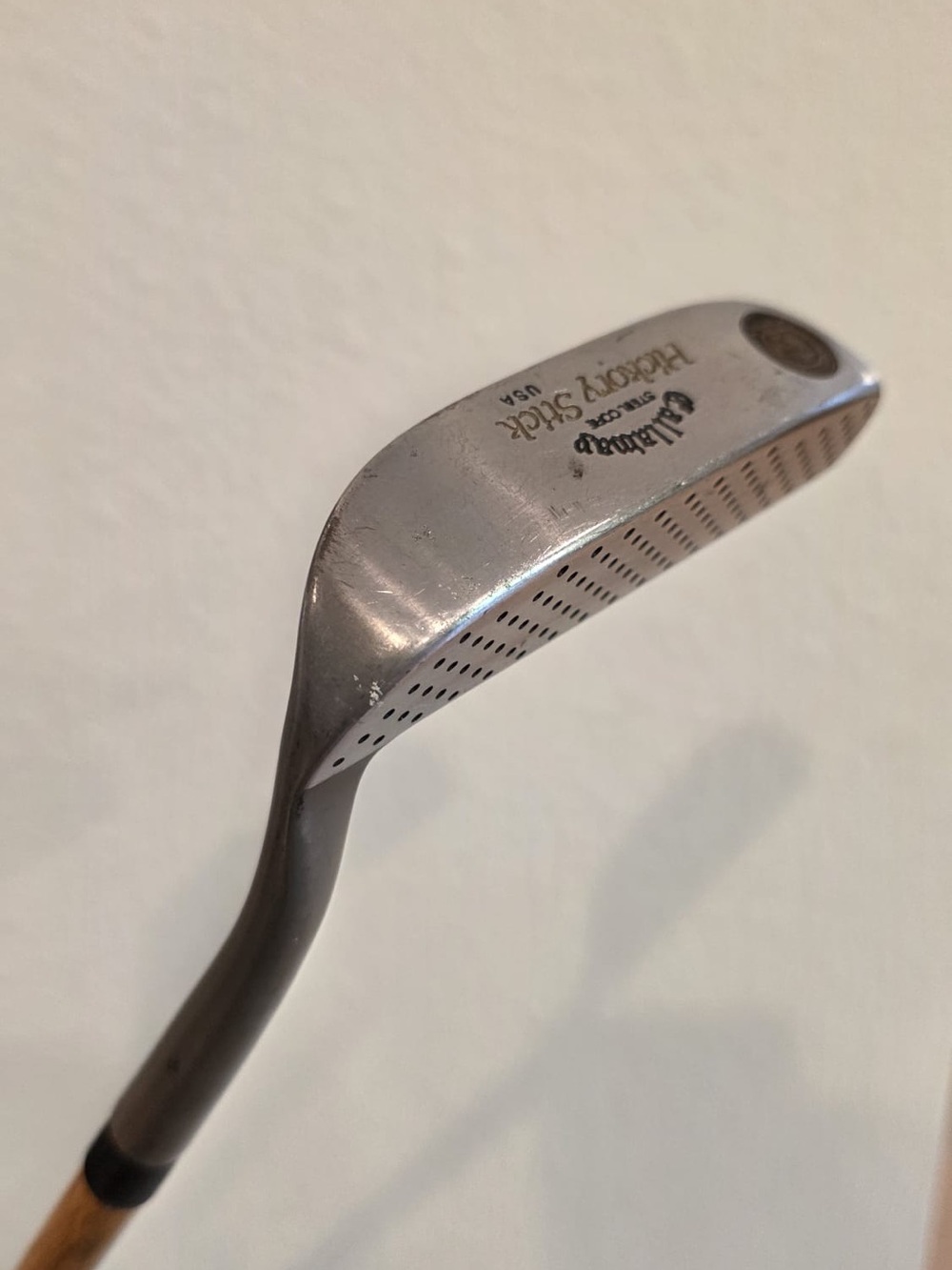 Callaway Vintage Hickory Stick Steel Golf Putter - Silver